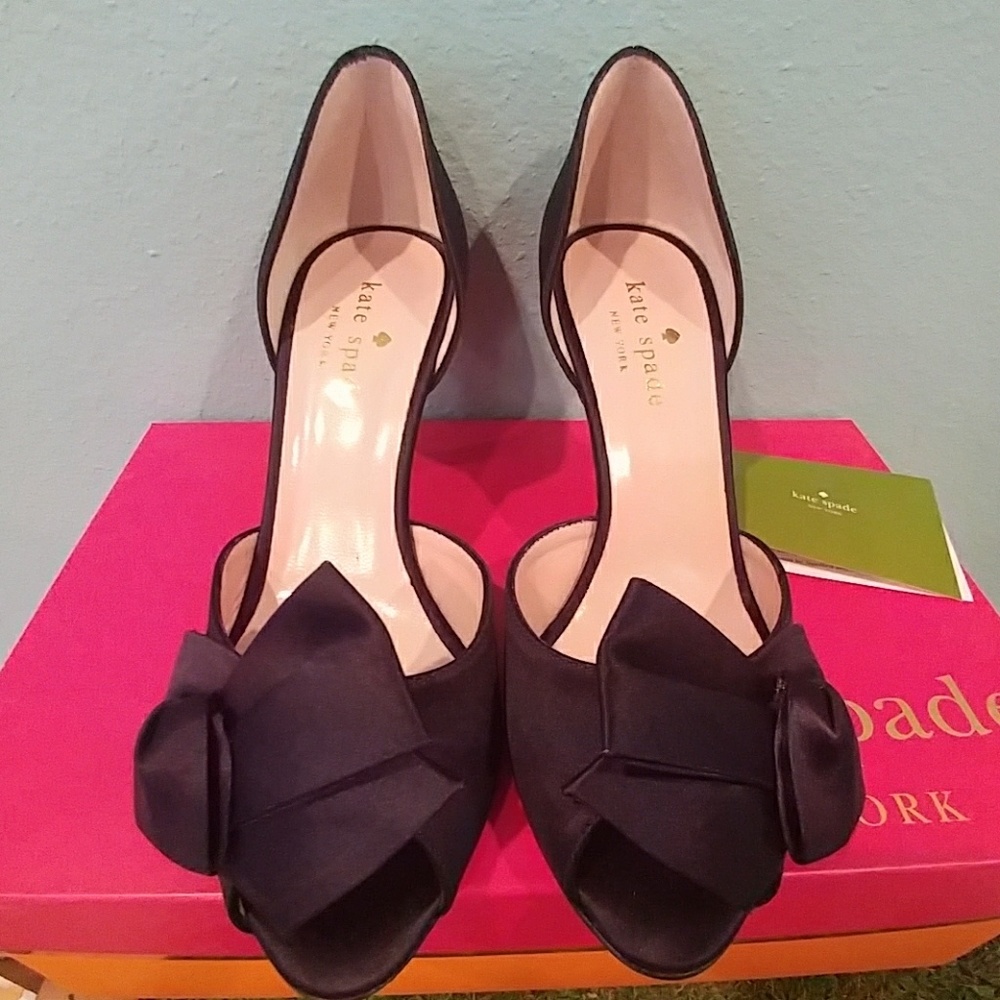 🆕 kate spade new york Sala Satin Bow Detail Pumps